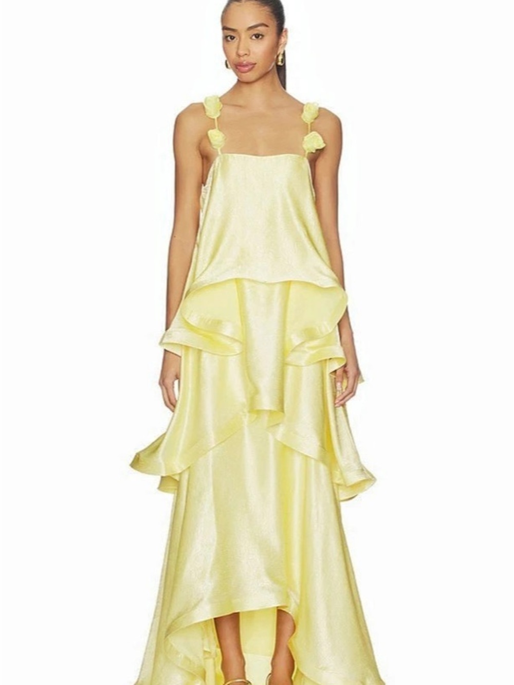 ELLIATT Thalia Maxi Dress Yellow